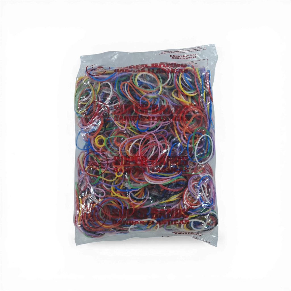 [401011] SUPER BANDS BOLSAS N°40X2mm 500Gr COLORES