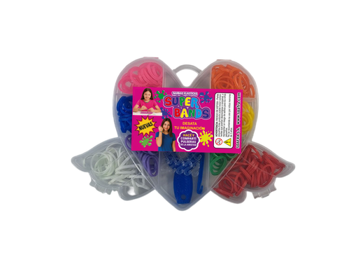 [J151001] CAJAS PULSERAS CORAZÓN SUPER BANDS  N°15 