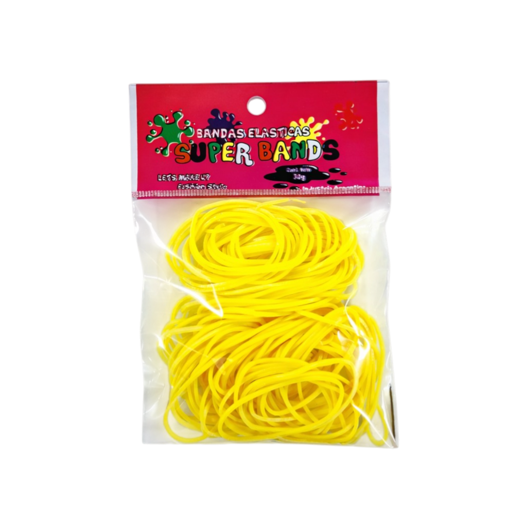 SUPER BANDS DISPLAY N°40X2mm 30Gr  AMARILLO