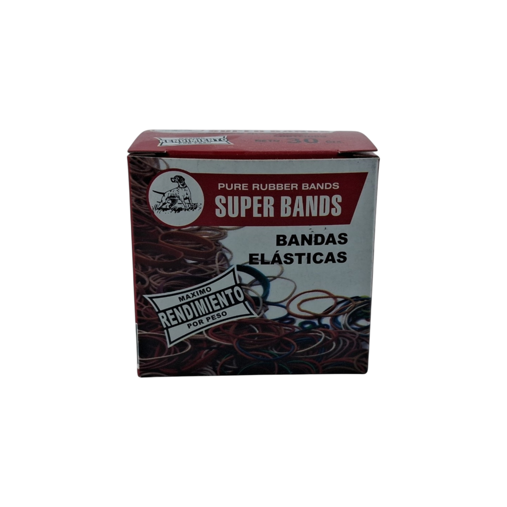 SUPER BANDS CAJAS N°40X2mm 30Gr 