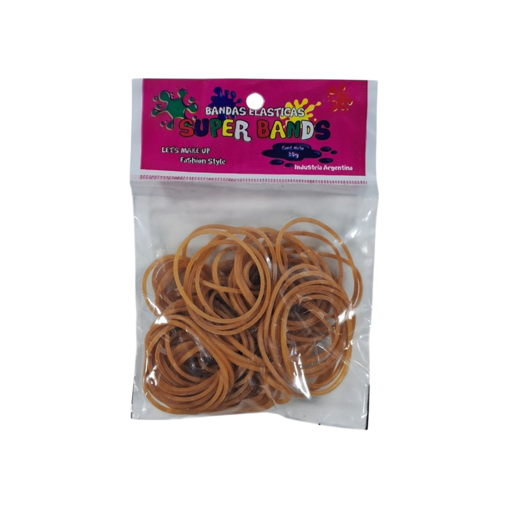 SUPER BANDS DISPLAY N°40X2mm 10Grs Natural