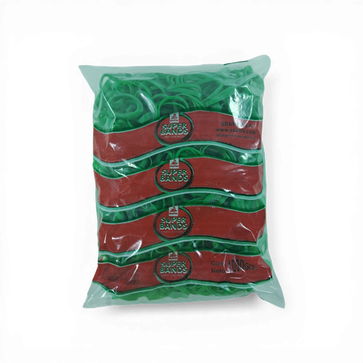 [401010] SUPER BANDS BOLSAS N°40X5mm 1000Gr verde