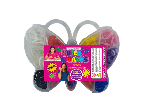 [J151002] CAJAS PULSERAS MARIPOSA SUPER BANDS  N°15 